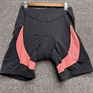 Beroy Cycling Shorts Women XL Black Bike Bicycle Compression Adult Mesh Padded‎